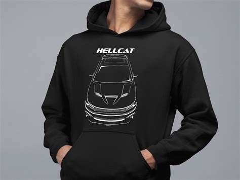 Dodge Charger Srt Hellcat 2015 2018 Multi Color Hoodie Hellcat Etsy