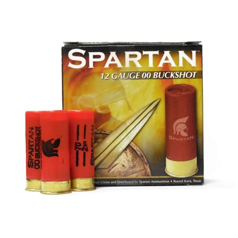 Spartan 12 Ga 2 34 In 00 Buck Sa1200 Lax Ammunition