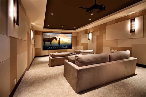 Modern Home Theater Decor Interior Design Ideas