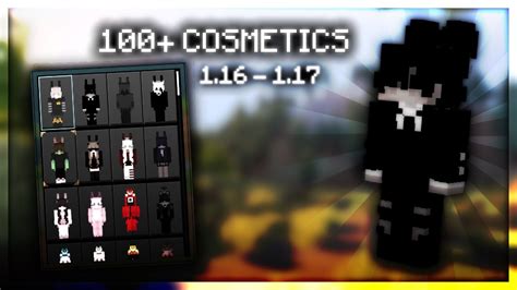 100 Cosmetics With Custom Capes Skin Pack Works On 116 117 Mcbe
