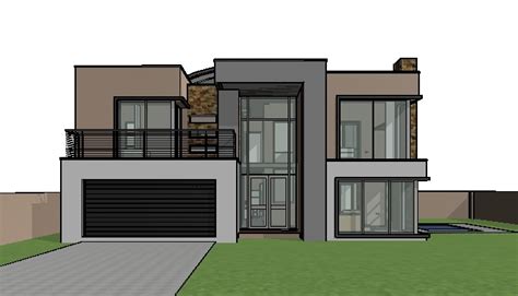 Double Storey House Plans House Plan Storey Double Plans Africa Bedroom
