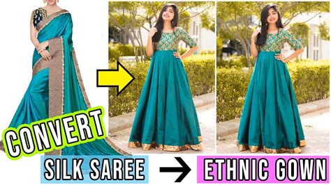 How To Recycle Old Sarees 55 Creative Dresses From Old Sarees Bling Sparkle Vlrengbr