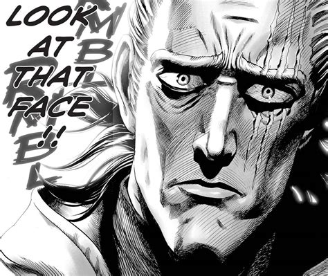 Kings Updated Face In Volume 8 One Punch Man One Punch Man Manga