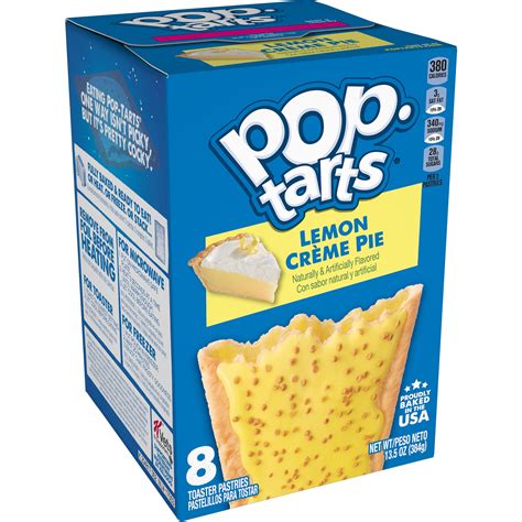 Pop Tarts Toaster Pastries Breakfast Foods Frosted Lemon Creme Pie 8