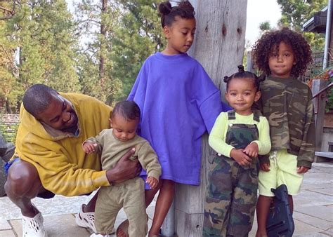 Kanye west spotted wearing balaclava as he ditches wedding ring. Kim Kardashin Shares Family Photo With Kanye West And ...