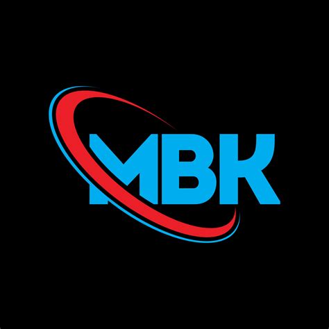 Mbk Logo Mk Brief Mbk Brief Logo Ontwerp Initialen Mbk Logo