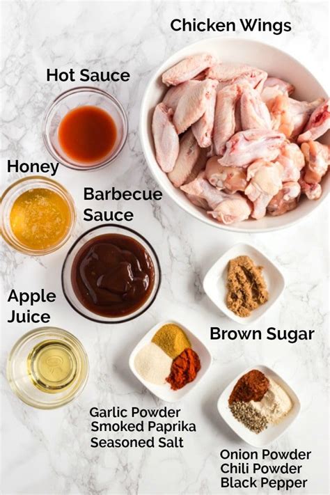 Take 6 chicken thighs and put them in a bowl. Ingredients to make Crock Pot Chicken Wings with Honey BBQ ...