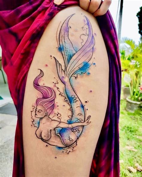 Tatuagem De Sereia Significados E 78 Ideias Para Inspirar Seu Desenho