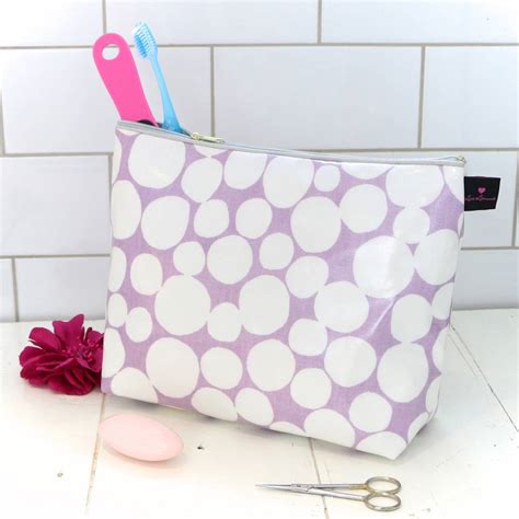 Spotty Oilcloth Wash Bag By Love Lammie Co Notonthehighstreet Com