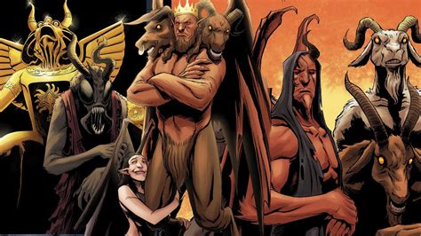 The 7 Princes Of Hell Lucifer Leviathan Azazel Asmodeus Belfegor