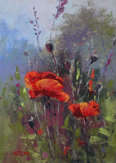 Early Morning Poppies Painting By Karen Margulis Fine Art America