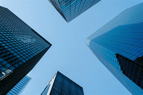 Skyscrapers With Reflecting Walls In Modern Megapolis · Free Stock Photo