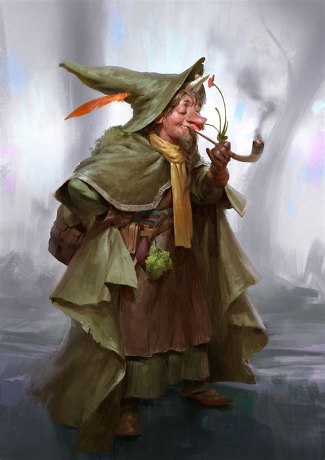 Image Result For Gnome Wizard Character Art Concept Art Characters