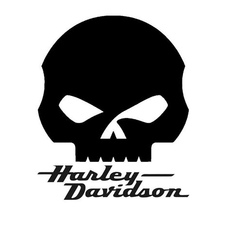 Harley Skull And Word Size Approx 20 Cm X 20cm 850 Harley