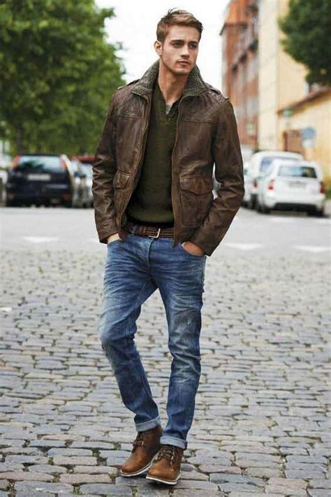 Guide To Wear A Leather Jacket With Jeans