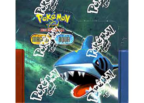 2004 Pokemon Ex Team Magma Vs Team Aqua Booster Box