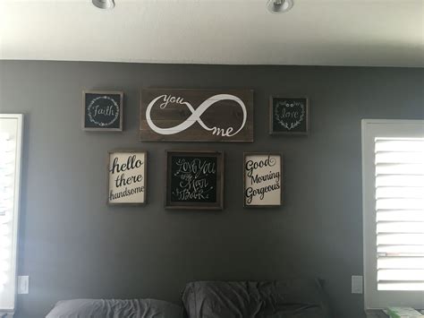 Your bedroom is your refuge, and should be your favorite room in the house. His & hers bedroom | Decor, Home decor decals, Gallery wall