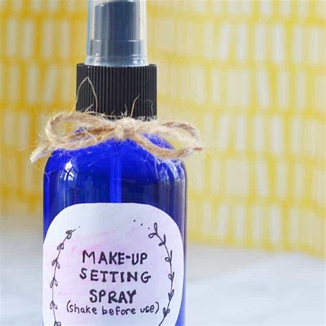 Diy Makeup Setting Spray 3 Ingredients