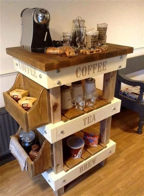 38 Affordable Diy Wooden Pallet Project Ideas Coffee Bar Home Diy