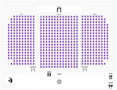 Theatre Seating Chart Oroville State Theatre