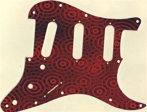 Custom Graphical Pickguard To Fit Fender Strat Stratocaster Etsy