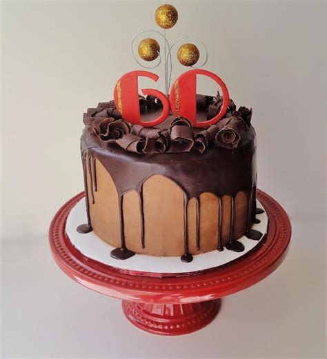 As they grow old they needs to reminded of the fact that age doesn't really matter much. 60Th Birthday Cake For A Man 8 French Vanilla Cake With ...