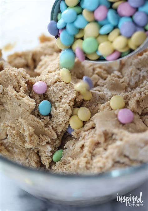 Soft Peanut Butter Cookies With Mandms Delicious Recipe
