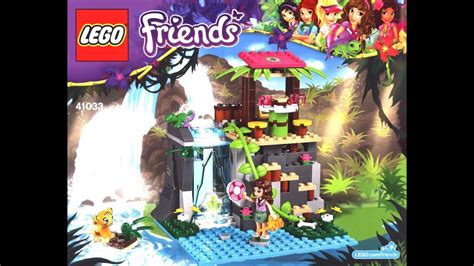 Lego Friends 41033 Einsatz Im Dschungel Wasserfall Review Deutsch Youtube