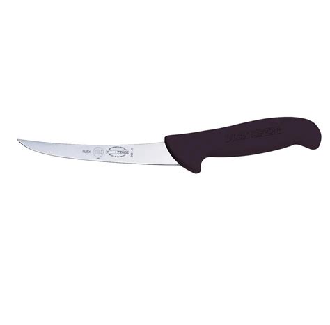 f dick ergogrip curved blade flexible boning knife s s p black 13cm buy online at the nile
