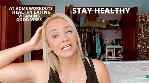 How To Stay Healthy In Quarantine My Daily Routine Youtube