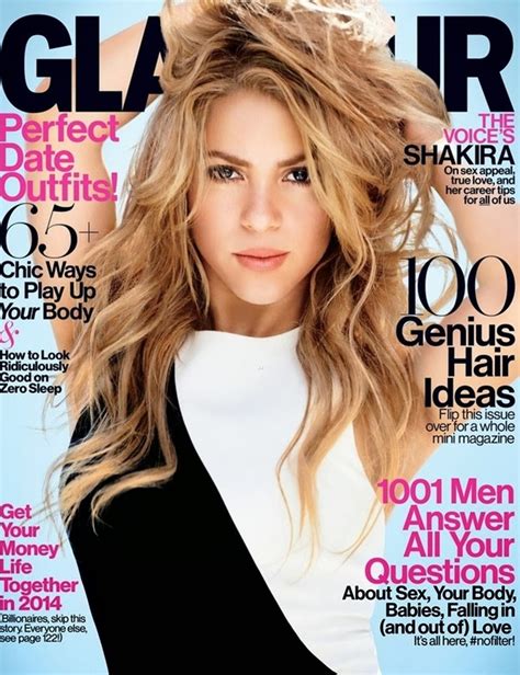 Mdo By Marcia Do Carmo Shakira Covers Glamour Magazine