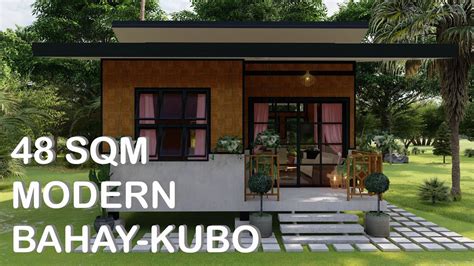 Modern Bahay Kubo Design With Floor Plan Floor Roma