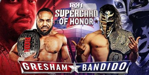 Aew Tony Khans First Roh Supercard Of Honor Goes Head To Head With Wwe