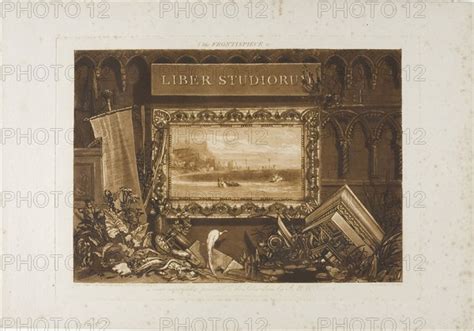 The Frontspiece To Liber Studiorum Published May 23 1812 Joseph