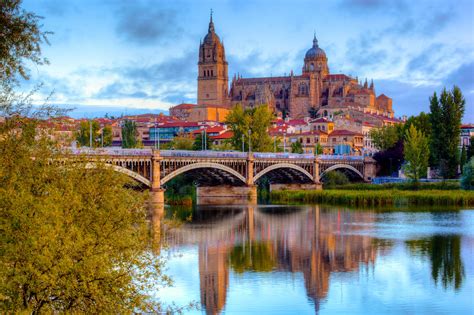 Fondos De Pantalla 2658x1770 España Puentes Ríos Salamanca Ciudades