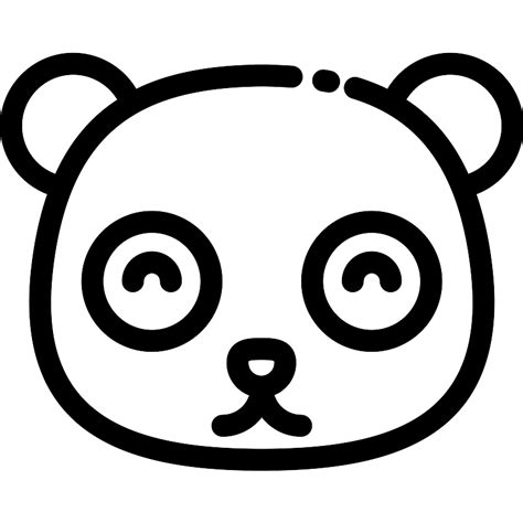 Download Cartoon Panda Face Icon