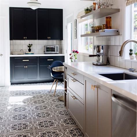 Traditional cabinets are framed, which means they have a lip around the edge of the cabinet box, kind of like a ikea loves to emphasize that its cabinets are modular. Semihandmade Doors on Ikea boxes | Waterfall countertop ...