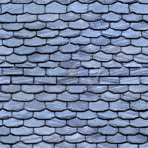 Slate Roofing Texture Seamless 03983