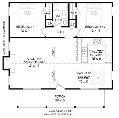 1000 Sq Ft 2 Bedroom Floor Plans Floorplansclick