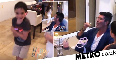 Simon Cowell Celebrates Birthday In First Video Since Breaking Back