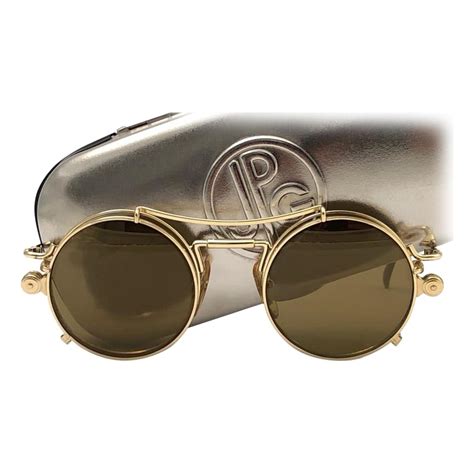 Jean Paul Gaultier 56 8171 Gold Sunglasses For Sale At 1stdibs Jean