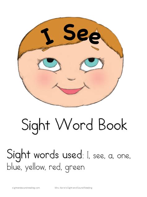 Sight Word Book One Red Hat Mrs Karles Sight And Sound Reading