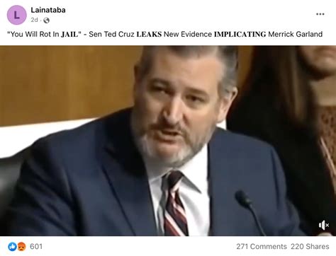 Fact Check: Ted Cruz Did NOT Say Merrick Garland Will 'Rot in Jail