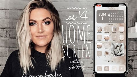 How To Customize Your Iphone Home Screen Aesthetic Ios 14 You