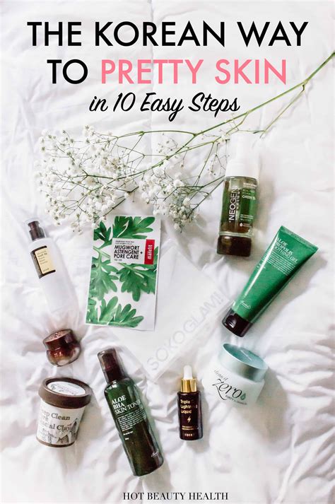 The 10 Step Korean Skincare Routine Infographic Hot Beauty Health