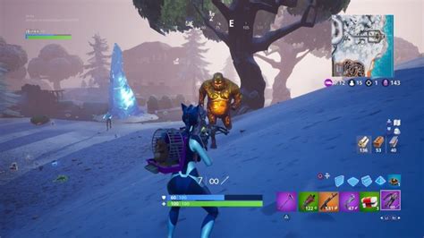 How To Complete The Destroy Golden Ice Brutes Ice Storm Fornite