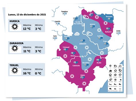 Previsión Del Tiempo En Zaragoza De Hoy Lunes 13 De Diciembre