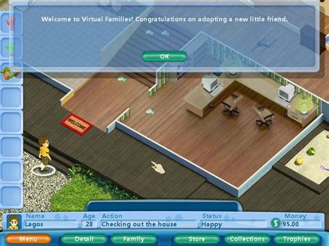 Please let me in and install this game or app. Virtual Families | GameHouse