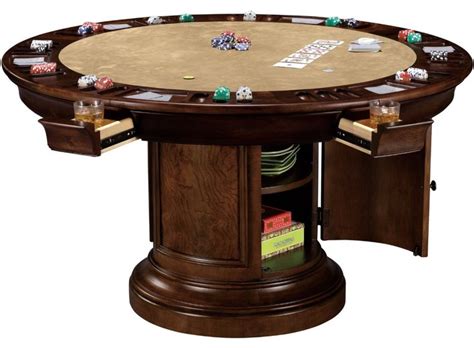 Check spelling or type a new query. Howard Miller Ithaca poker and dining table, convertible ...