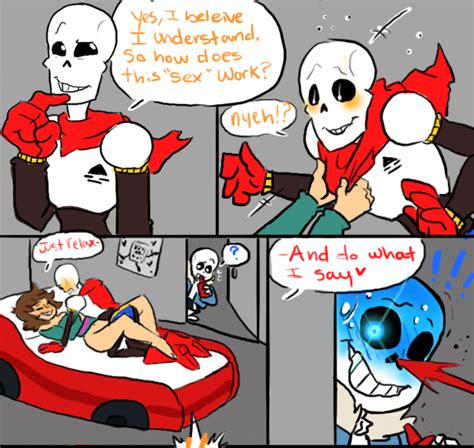 Rule 34 Animated Skeleton Bed Blush Bone Comic Dialogue